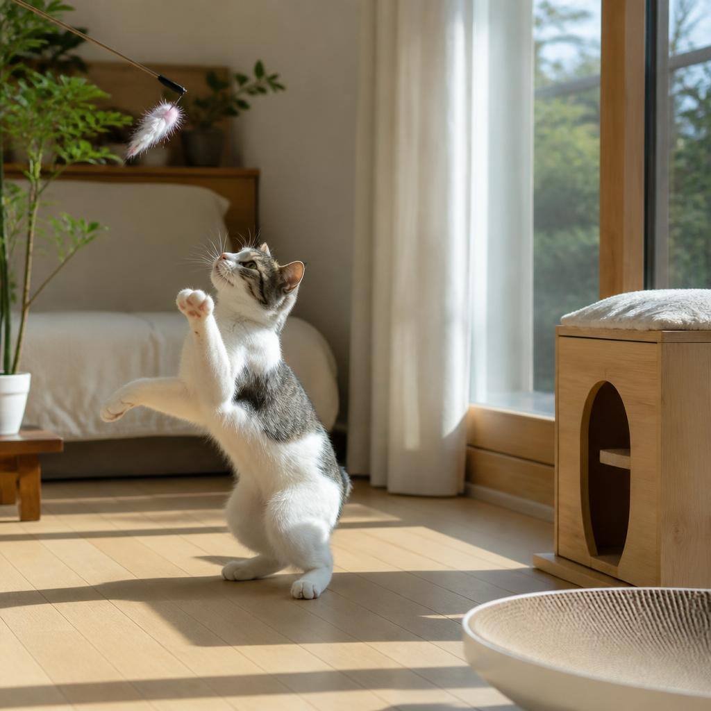 고양이 놀이 시간과 반응을 관찰하는 기준, 이렇게 살펴보세요 관련 고양이 사진 3
