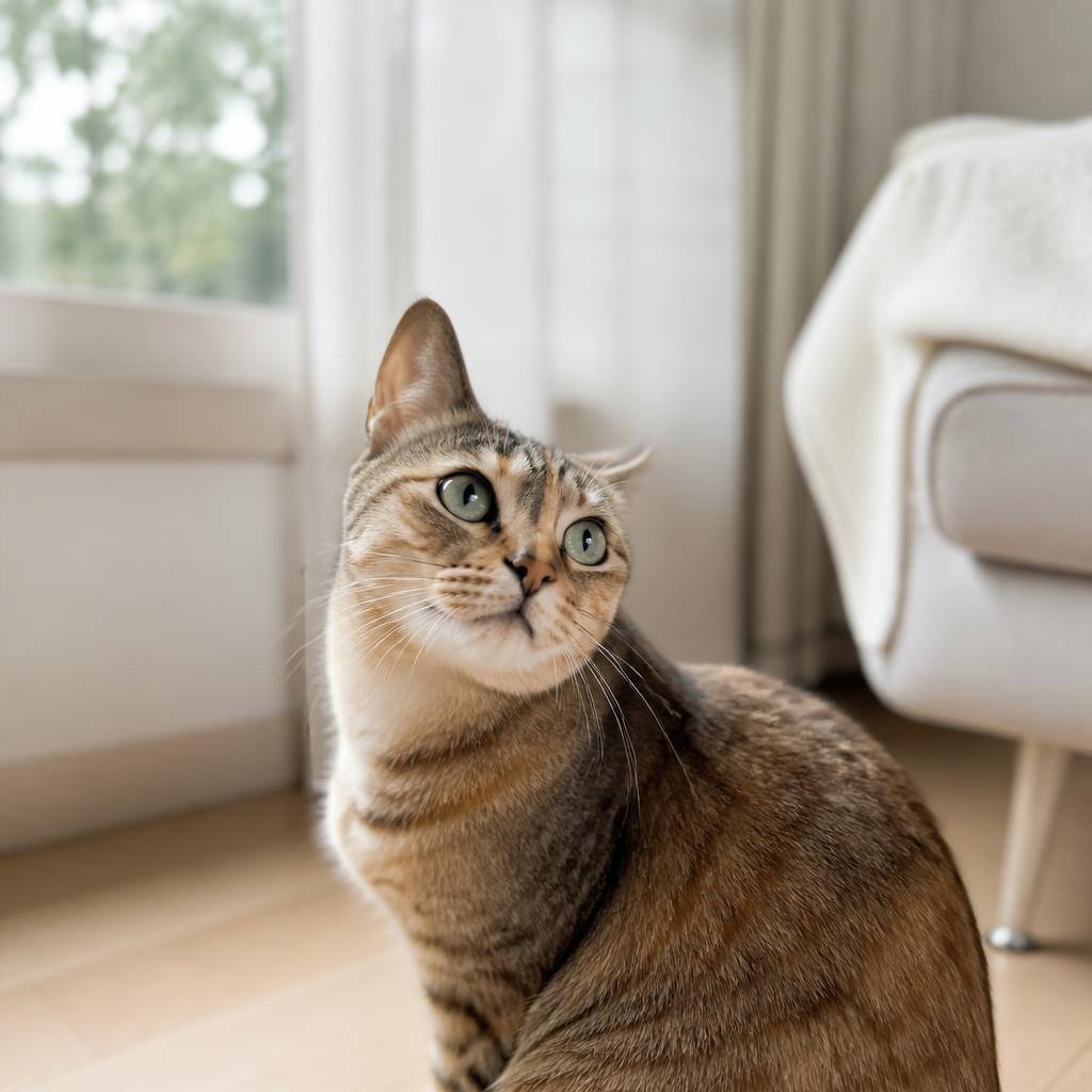 고양이 귀 방향과 주변 소리를 함께 기록하는 법 관련 고양이 사진 2