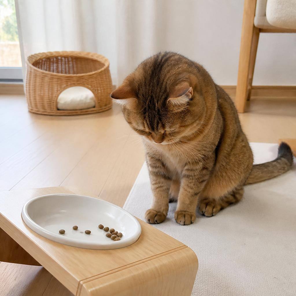고양이 식사 시간대별 먹는 속도 비교하기, 하루 흐름으로 살펴보세요 관련 고양이 사진 1